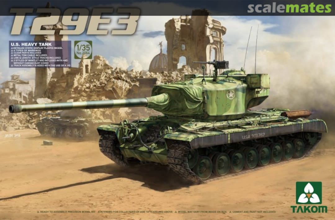 Boxart T29E3 2064 Takom