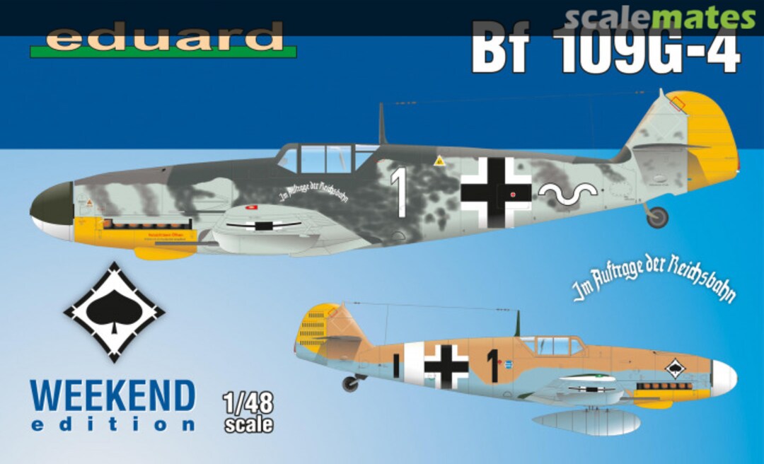 Boxart Bf 109G-4 84149 Eduard