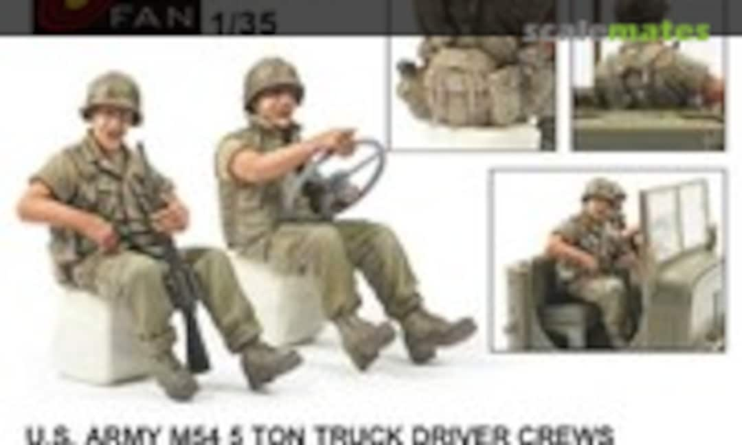 1:35 M54 5 Ton Truck Driver Crews (Hobby Fan HF747)