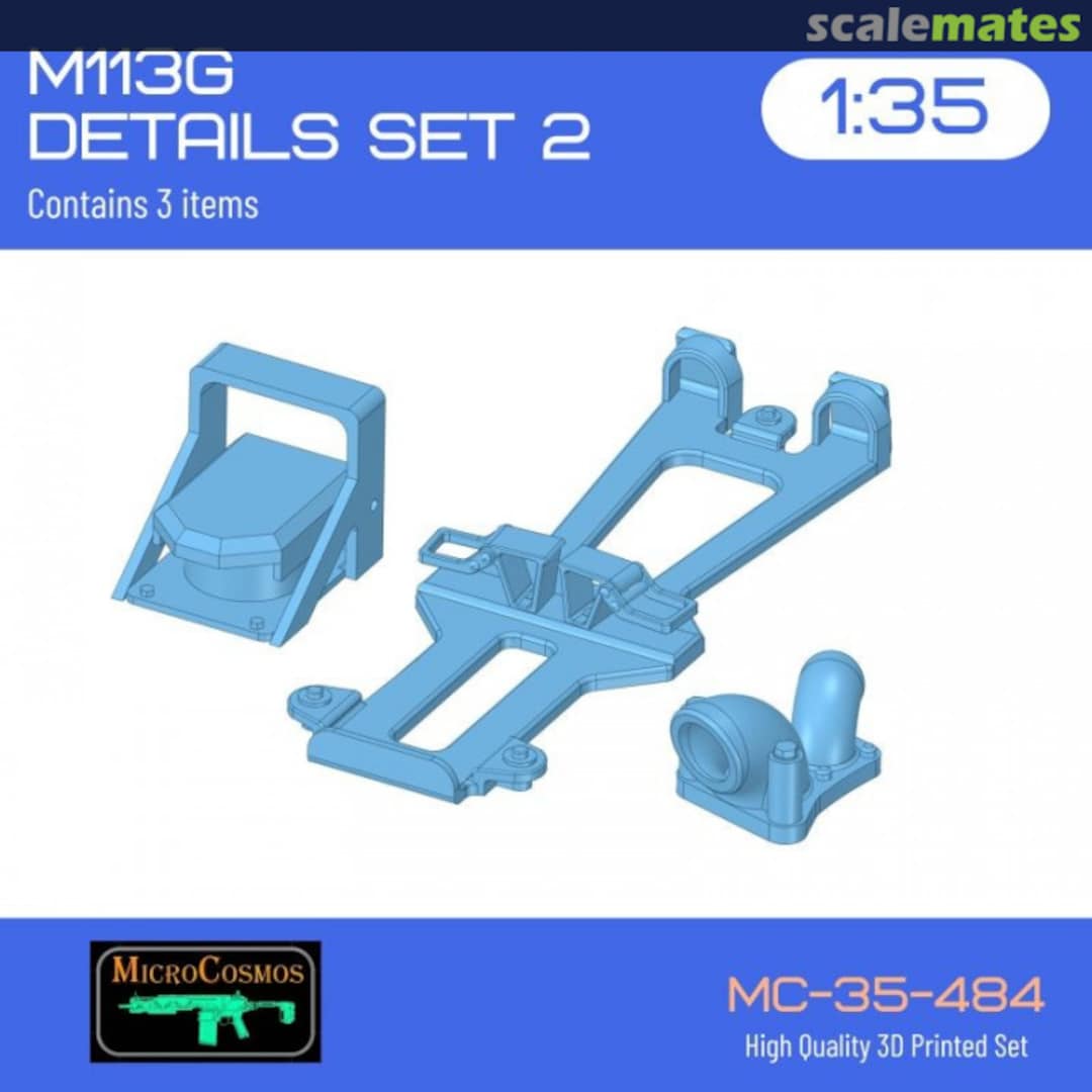 Boxart M113G Details Set 2 MC-35-484 3D MicroCosmos