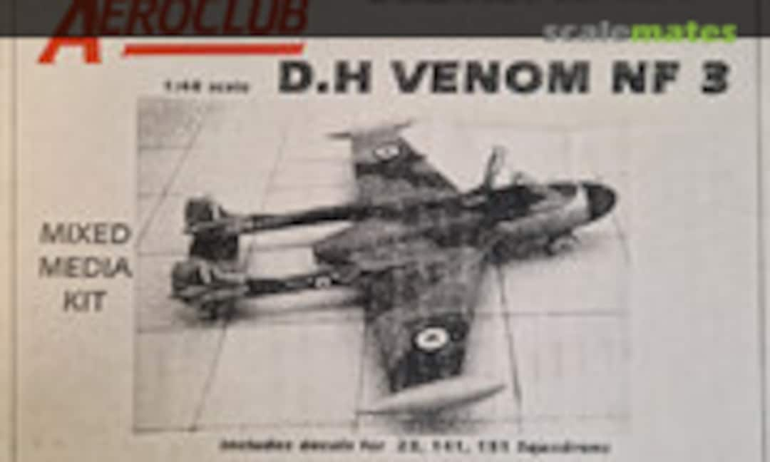 D.H Venom NF 3 (Aeroclub )