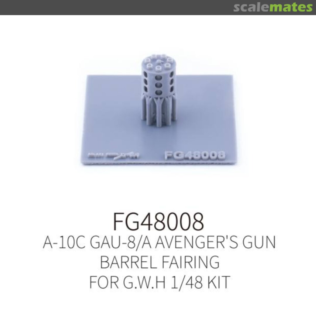 Boxart A-10C GAU-8/A Avenger's Gun Barrel Fairing FG48008 Galaxy Model