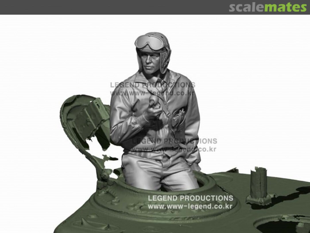 Boxart WW2 US Tank Commander 1:48 LF4832 Legend Productions