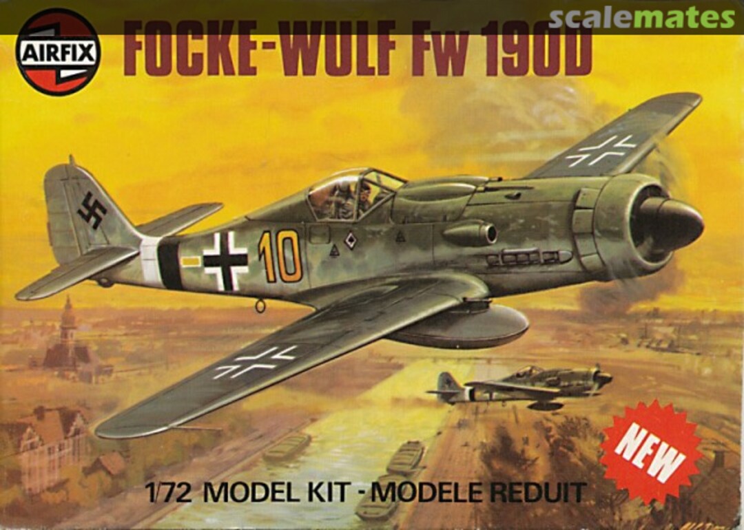 Boxart Focke-Wulf Fw 190D 01064-7 Airfix