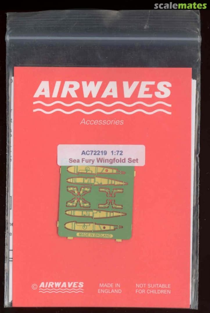 Boxart Hawker Sea Fury wingfold AC72219 Airwaves