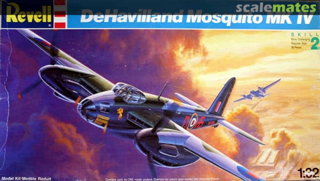 Boxart DeHavilland Mosquito Mk IV 4746 Revell