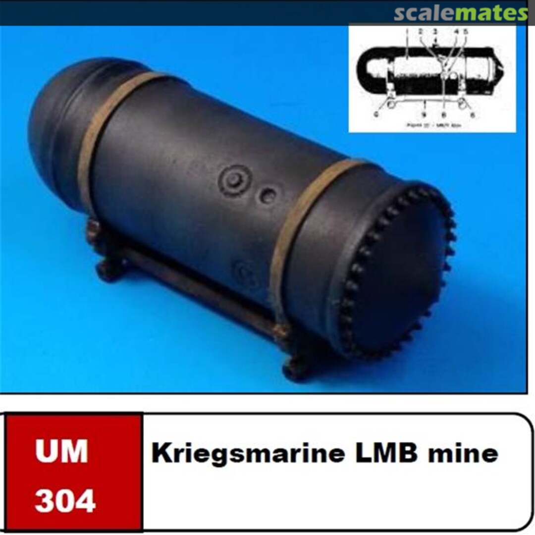 Boxart Kriegsmarine LMB mine UM 304 U-Models