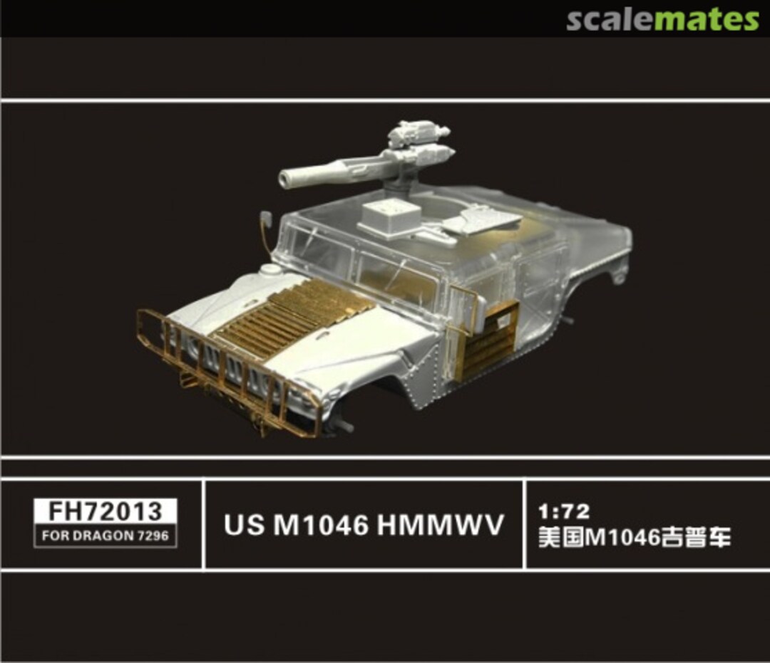 Boxart US M1046 HMMWV FH72013 FlyHawk Model