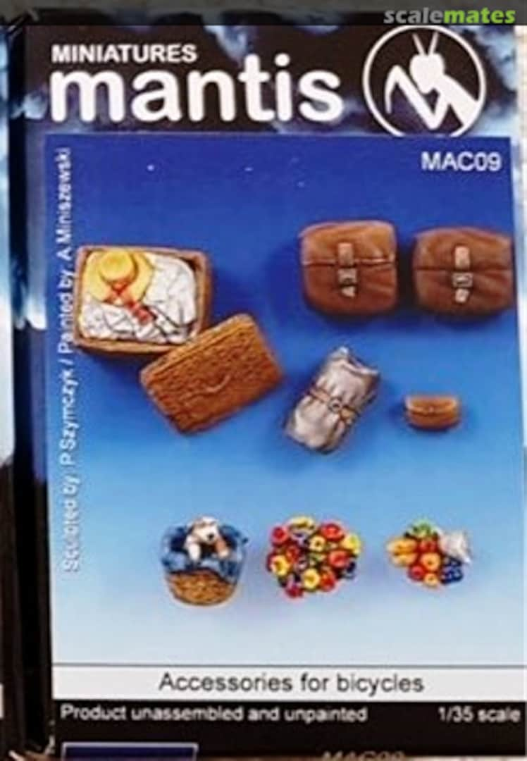 Boxart Accessories for bicycles MAC09 Mantis Miniatures