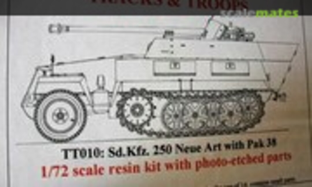 Sd.Kfz 250 Neue Art (Tracks &amp; Troops TT010)