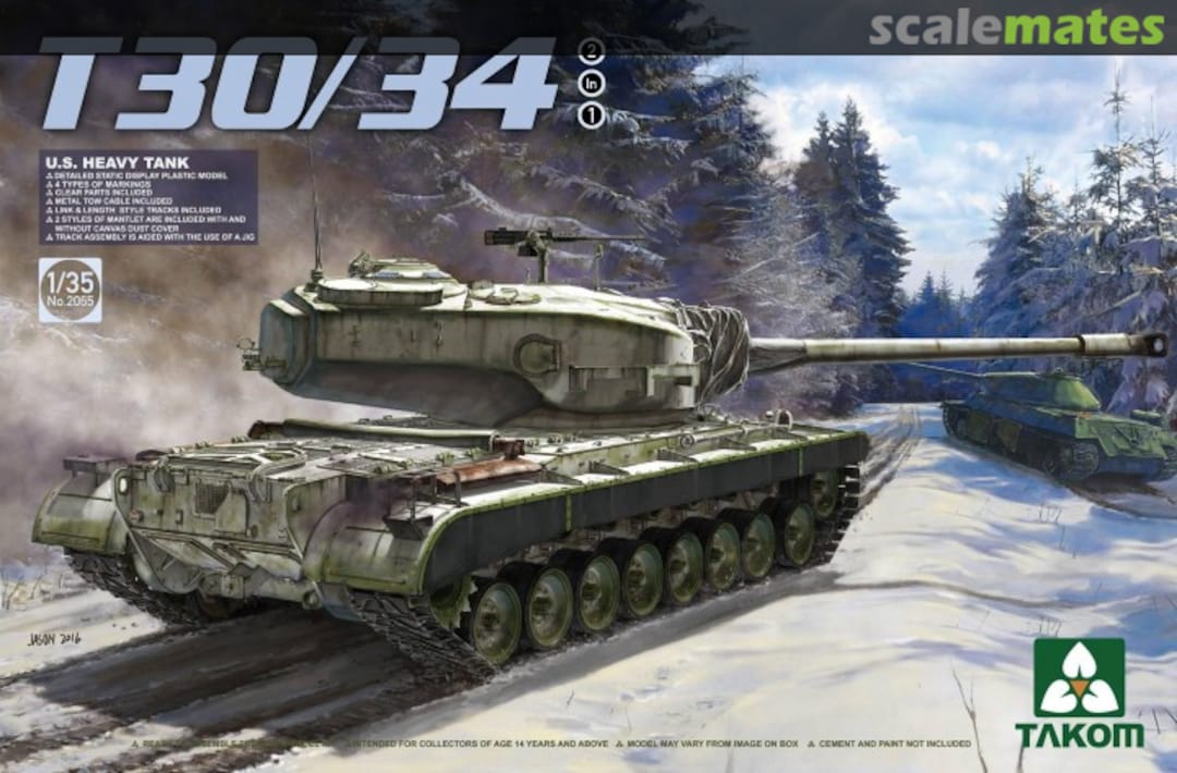 Boxart T30/34 2065 Takom