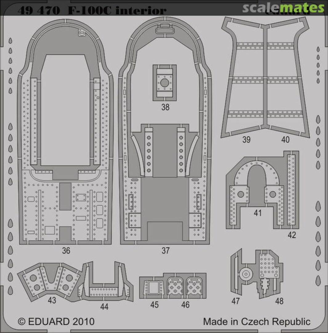 Boxart F-100C interior S.A. 49470 Eduard