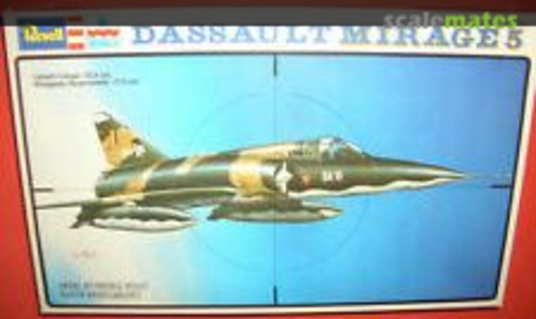 Boxart Dassault Mirage 5 H-2285 Revell/ESCI