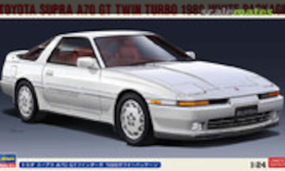 1:24 Toyota Supra A70 GT Twin Turbo 1989 White Package (Hasegawa 20504)