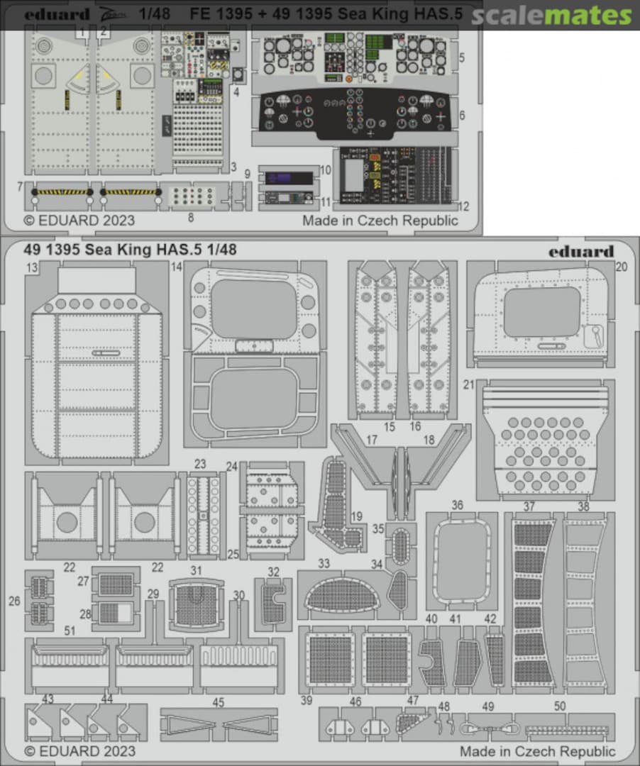 Boxart Sea King HAS.5 491395 Eduard