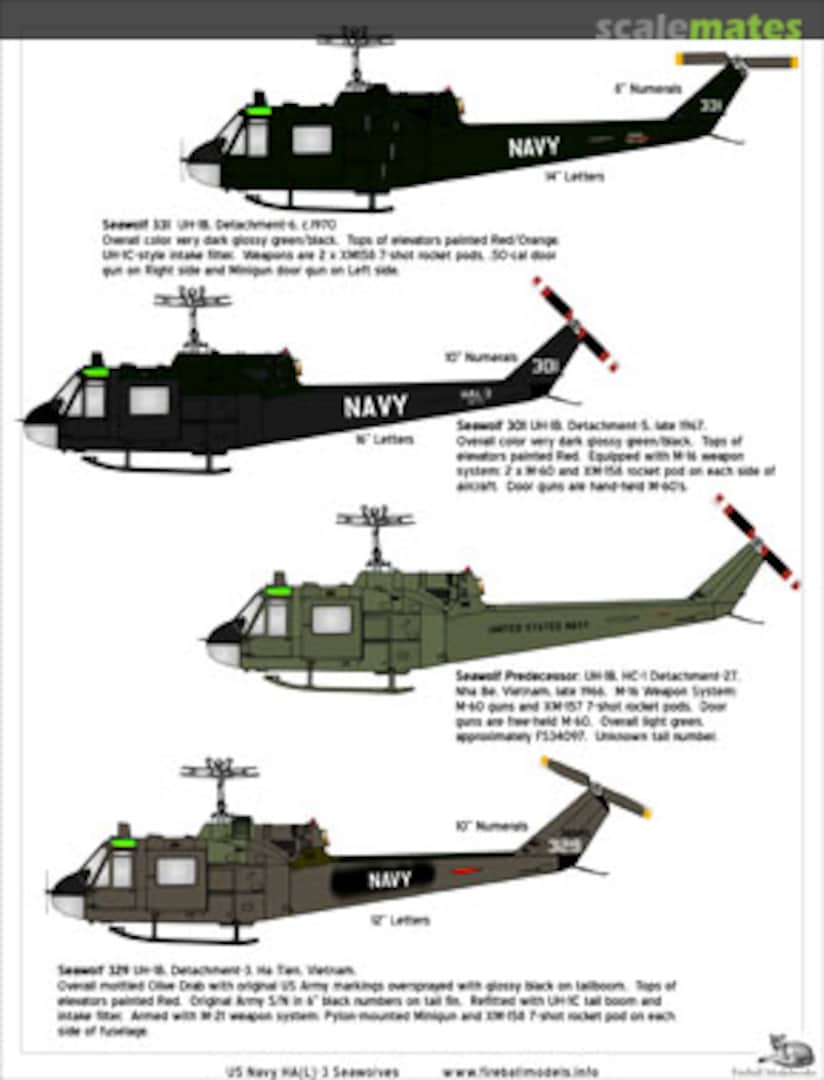 Boxart US Navy HA(L)-3 Seawolves FMD-xx-35 Fireball Modelworks