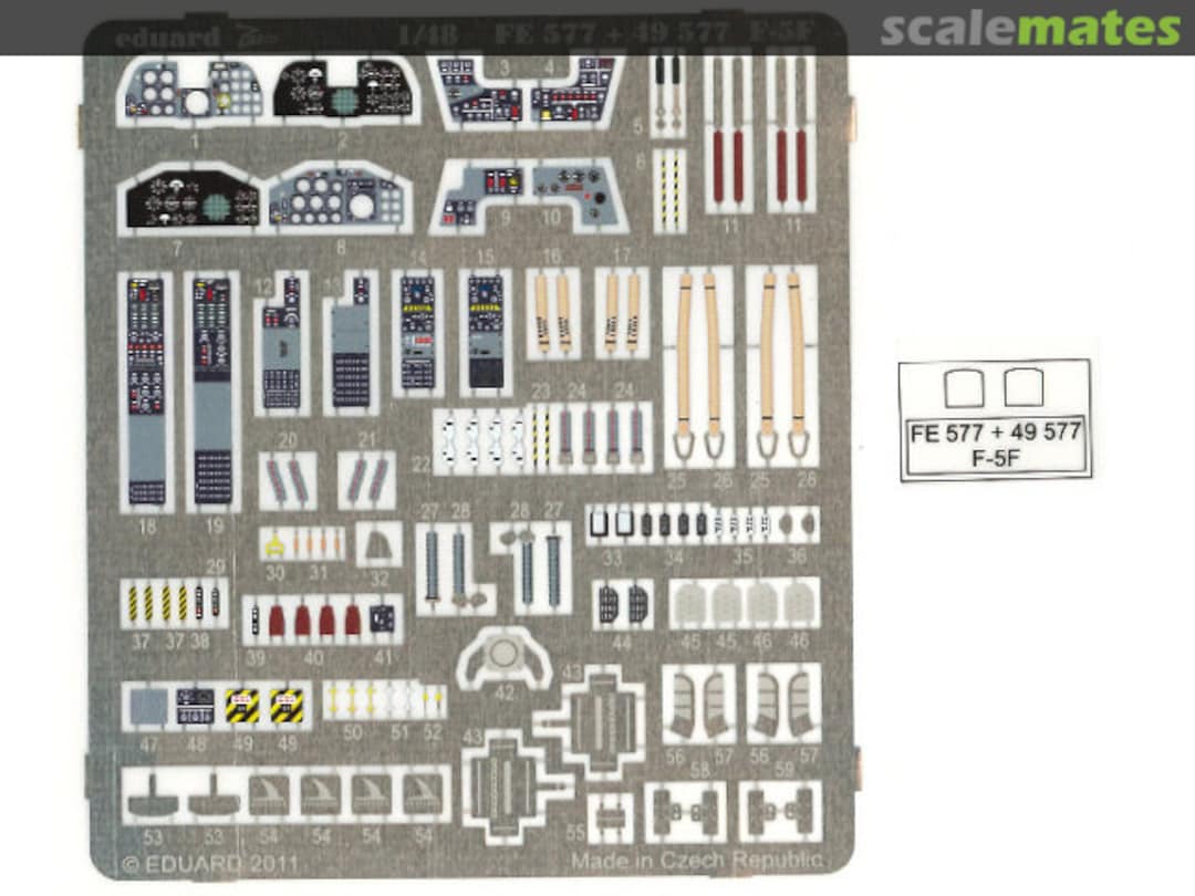 Boxart F-5F S.A. FE577 Eduard