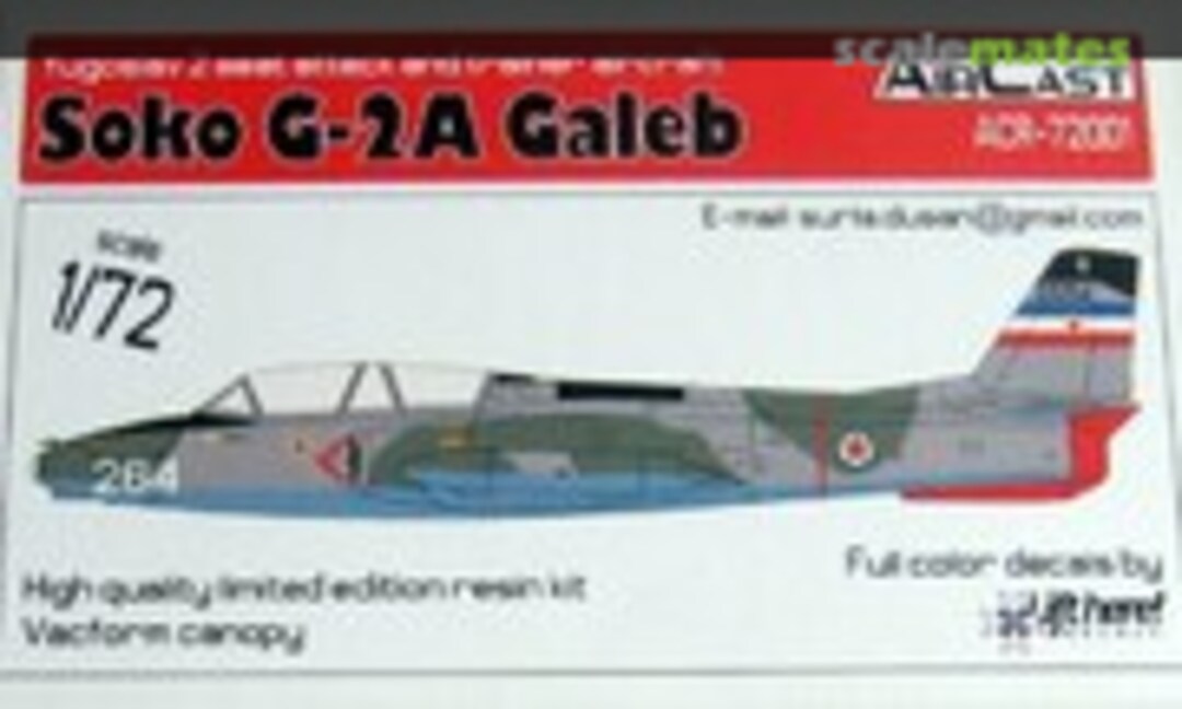 1:72 Soko G-2A Galeb (Air Cast Resin ACR-72001)