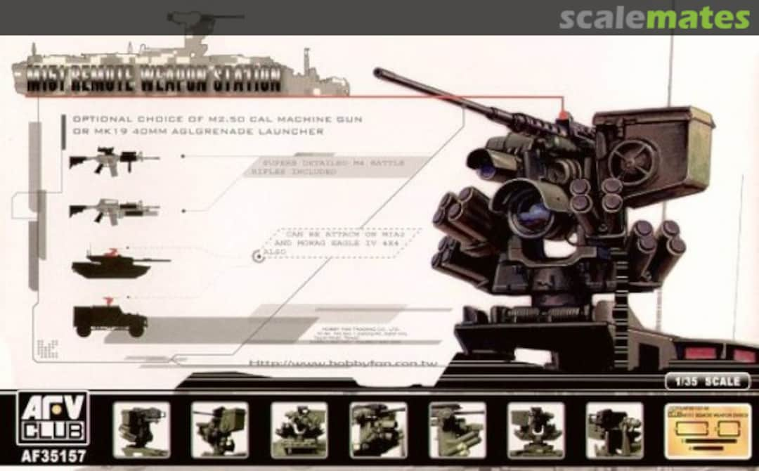 Boxart M151 Remote Weapon Station AF35157 AFV Club