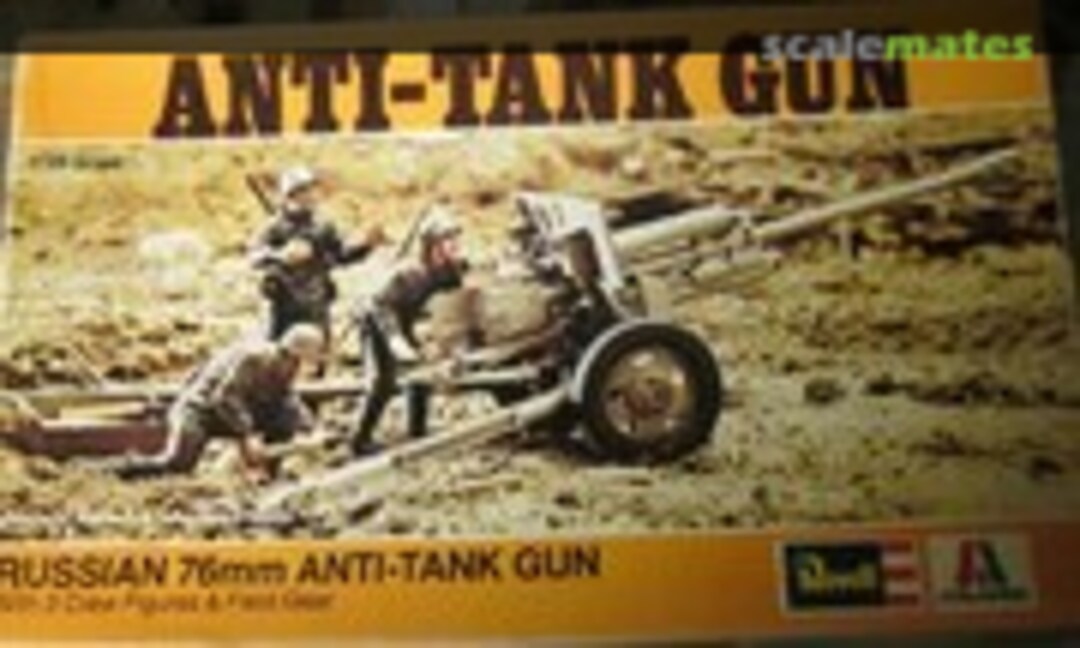 1:35 Russian 76mm Anti-Tank Gun (Revell/Italaerei H-2112)