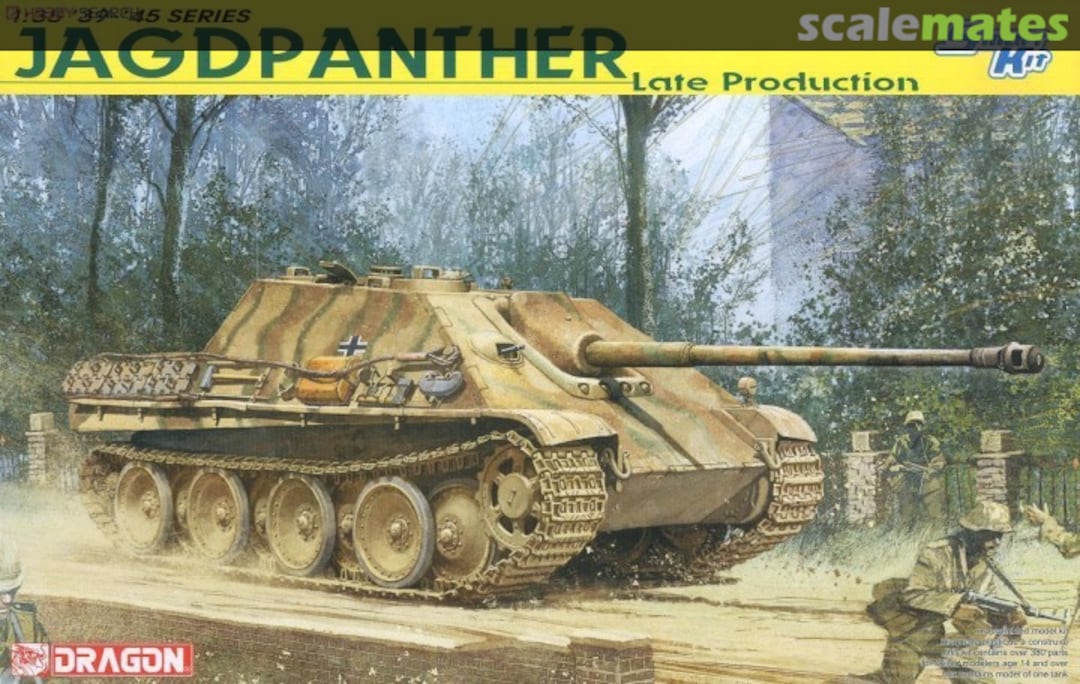 Boxart Jagdpanther G1 Late (new production run) 6393 Dragon