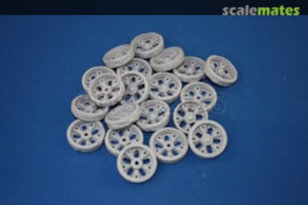 Boxart T-54 Damaged/Distressed Starfish Road Wheel Set TWS355057 Tank Workshop