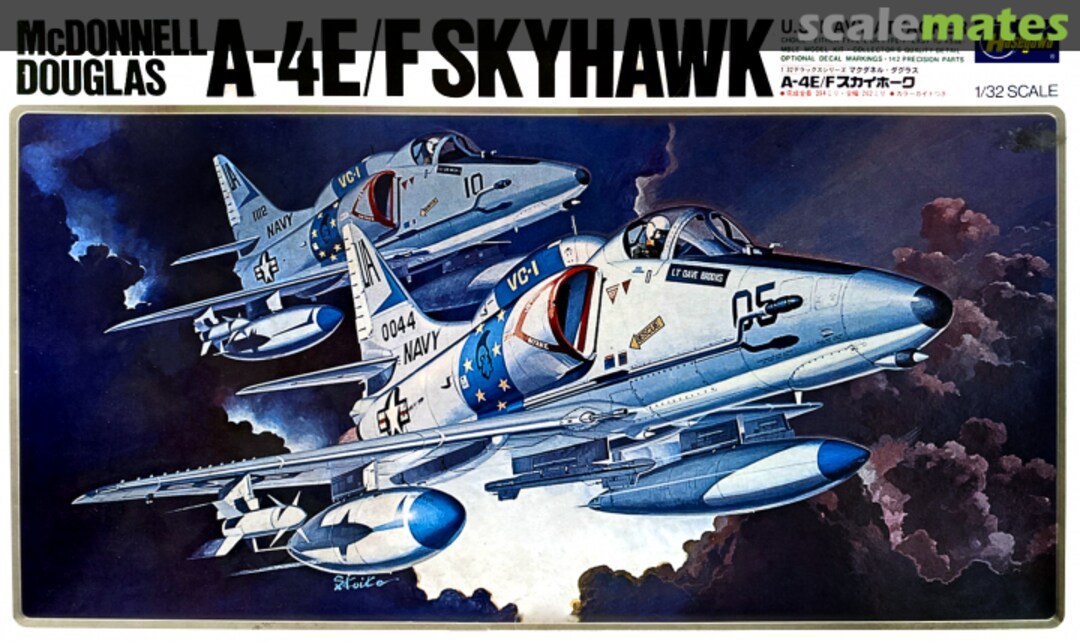 Boxart A-4E/F Skyhawk JS-109 Hasegawa