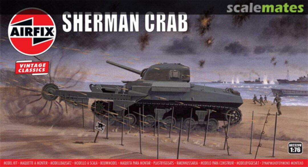 Boxart Sherman Crab A02320V Airfix