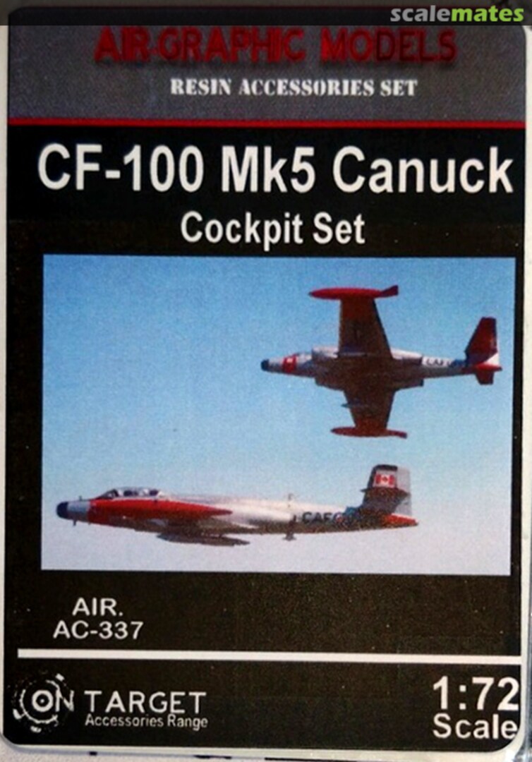 Boxart CF-100 Mk5 Canuck Cockpit Set AC-337 Air-Graphic Models