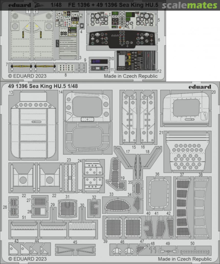 Boxart Sea King HU.5 491396 Eduard