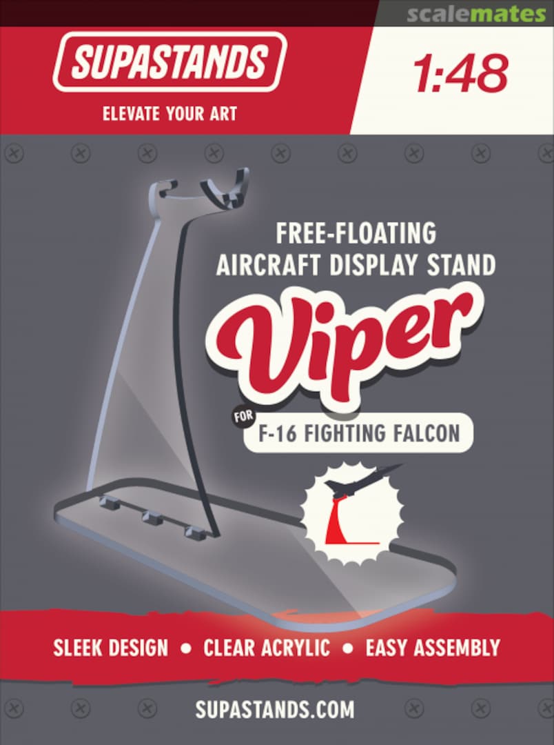 Boxart Viper Free-Floating Aircraft Stand SUPA48001 Supastands