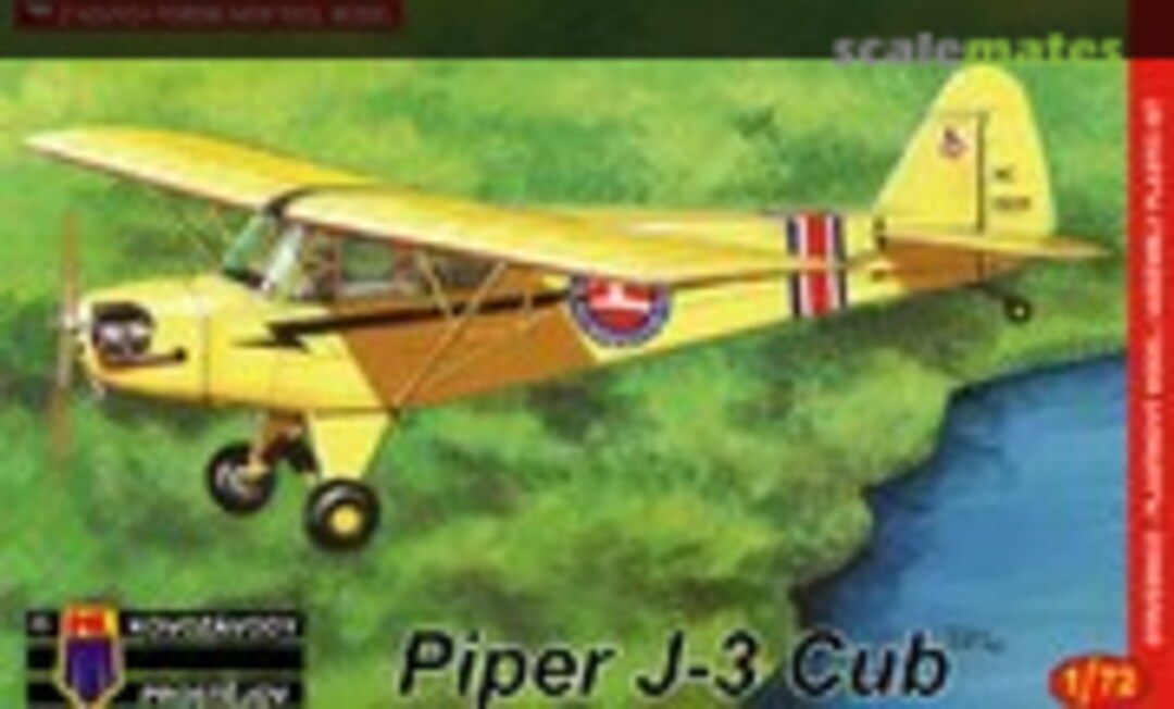 1:72 Piper J-3 Cub (Kovozávody Prostějov KPM0042)