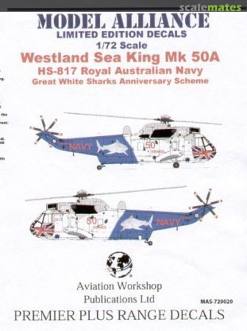 Boxart Westland Sea King Mk.50A MAS-729020 Model Alliance