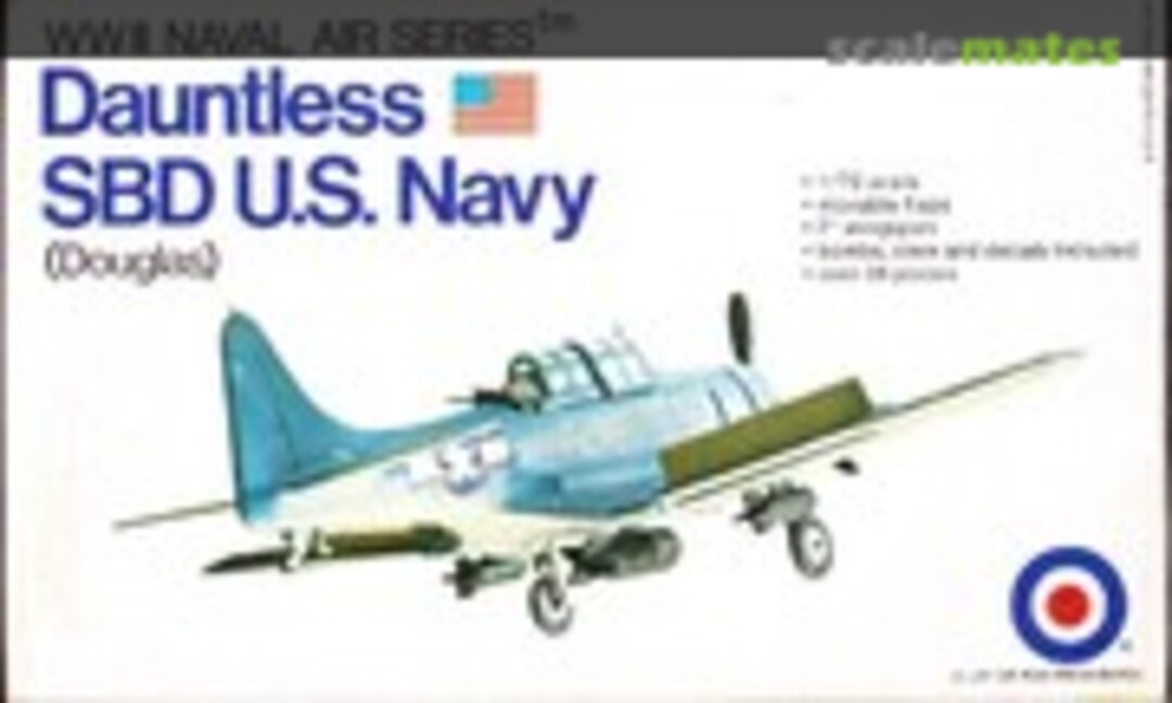 1:72 Douglas SBD Dauntless (Entex Industries 8493D)