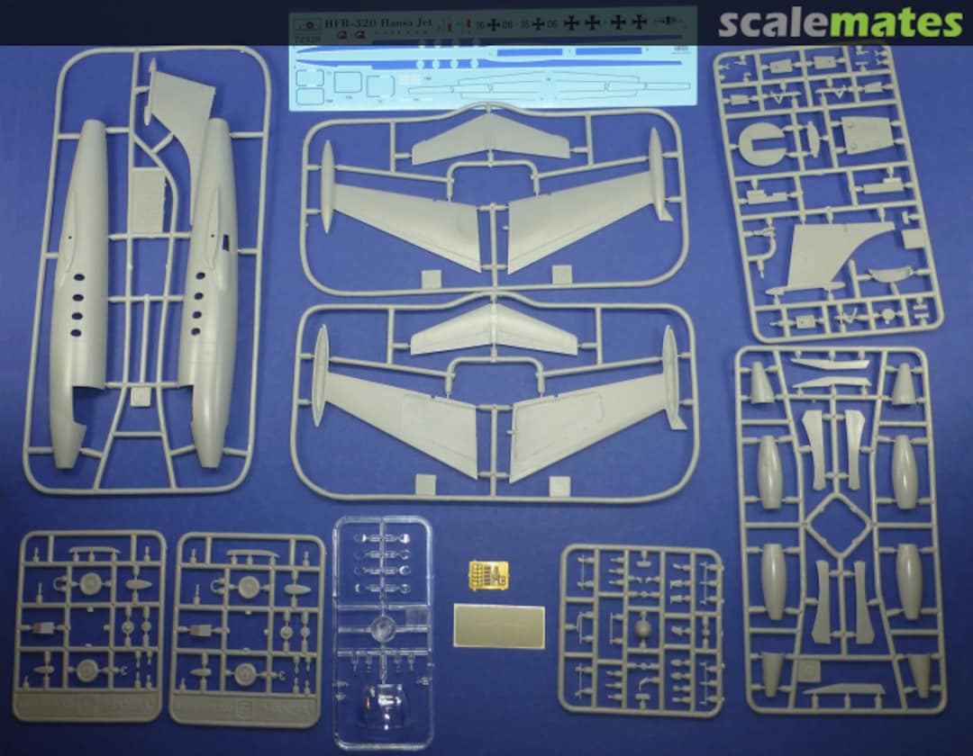 Contents HFB-320 Hansa Jet 'Flugbereitschaft' 72328 Amodel
