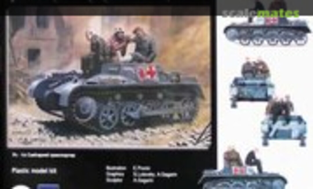 1:35 Panzer I Ausf. A Ambulance Version (Master Box T3506)