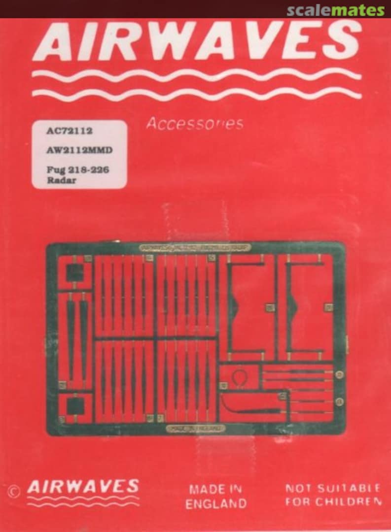 Boxart FuG 218-226 Radar for Me 262 AC72112 Airwaves