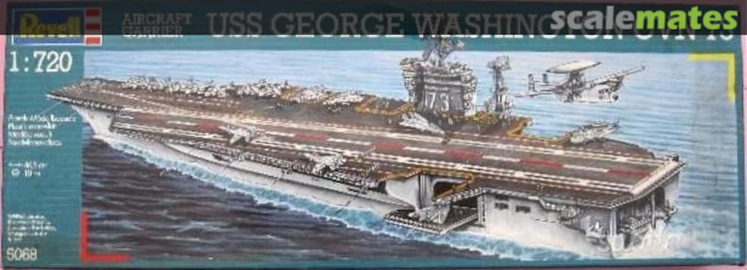 Boxart U.S.S. George Washington CVN-73 5068 Revell