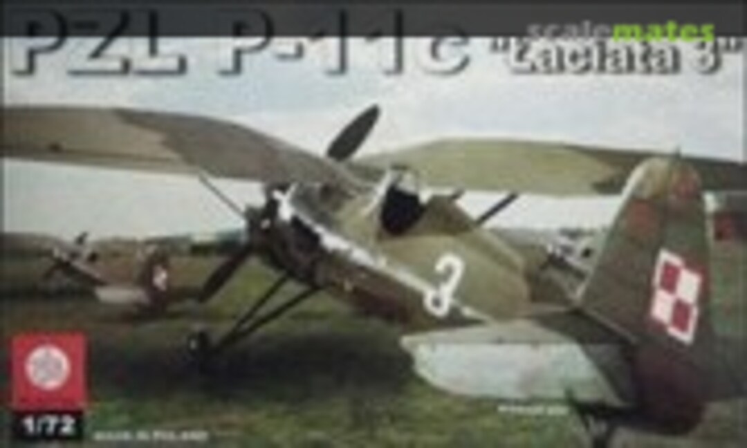 1:72 PZL P-11c &quot;Laciata 3&quot; (ZTS Plastyk S046)