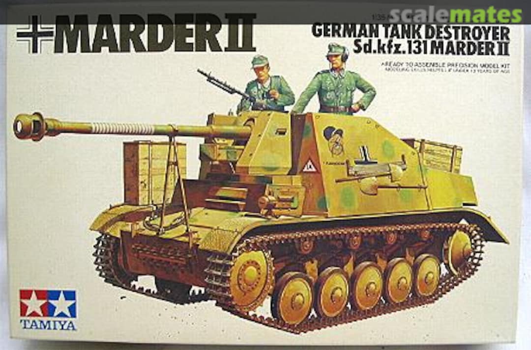 Boxart Marder II MM160 Tamiya