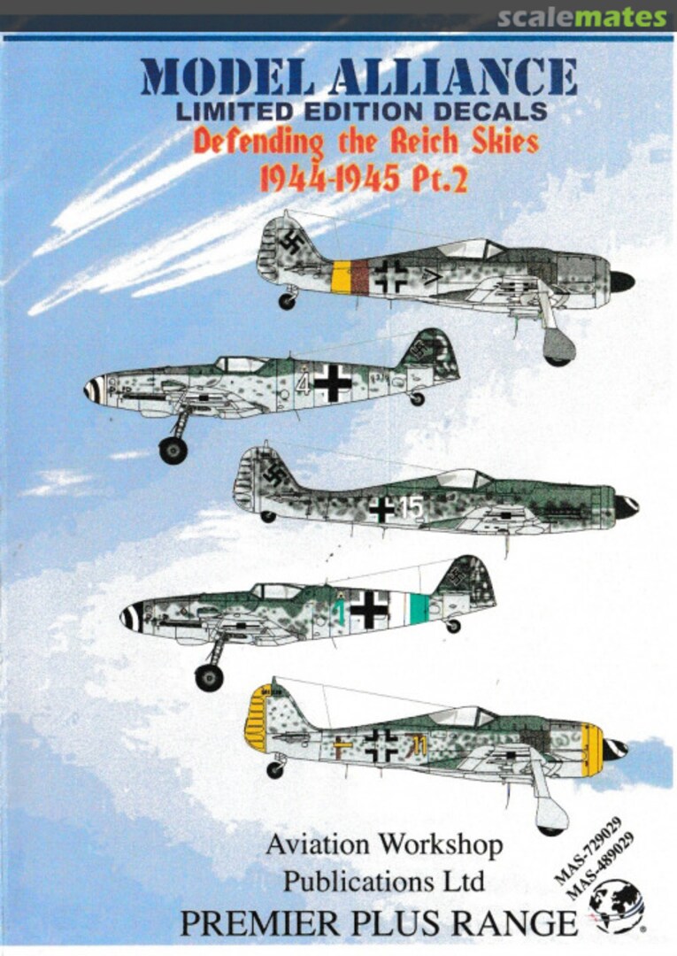 Boxart Defending the Reich Skies MAS-729029 Model Alliance