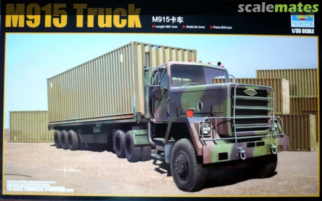 Boxart M915 Truck 01015 Trumpeter