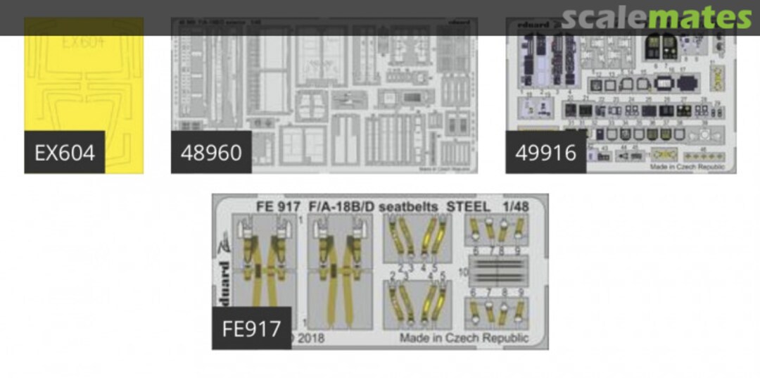 Contents F/A-18D BIG49202 Eduard