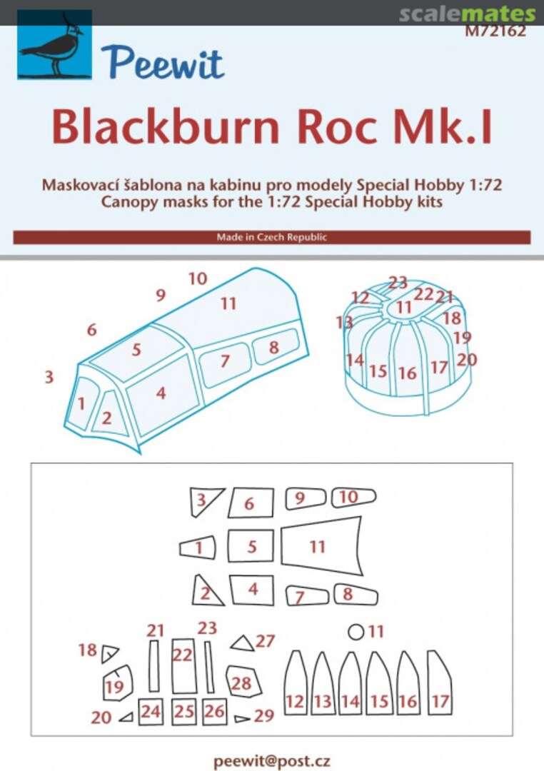 Boxart Blackburn Roc Mk.I M72162 Peewit