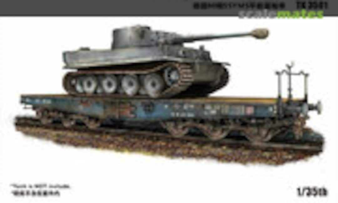 1:35 80ton Type SSYMS Flatcar (T-Model TK3501)