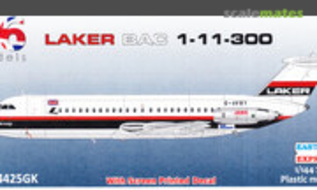 1:144 Laker BAC 1-11-300 (26 Models TSM4425GK)