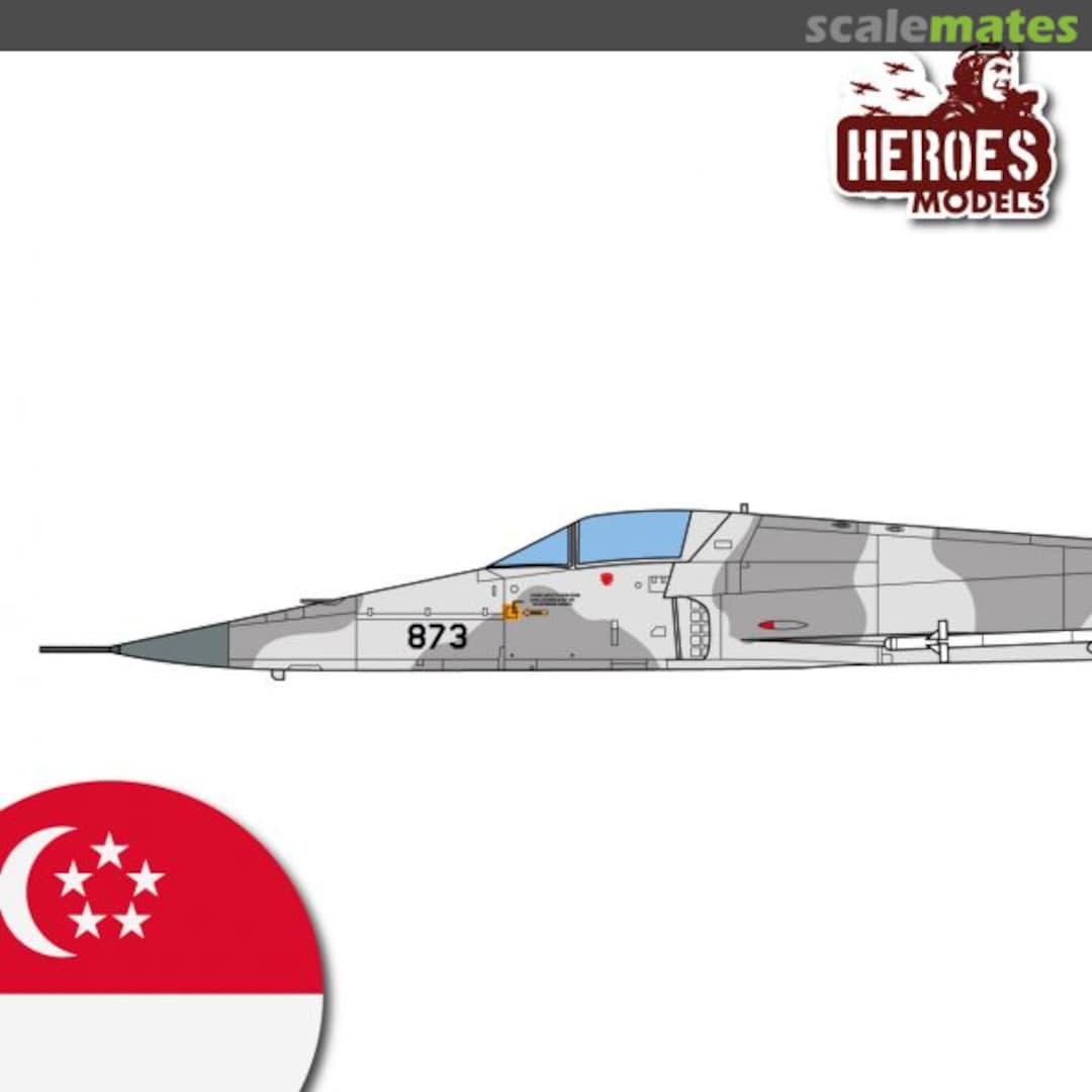 Boxart F-5E Tiger II | RSAF HM-OS14421 Heroes Models