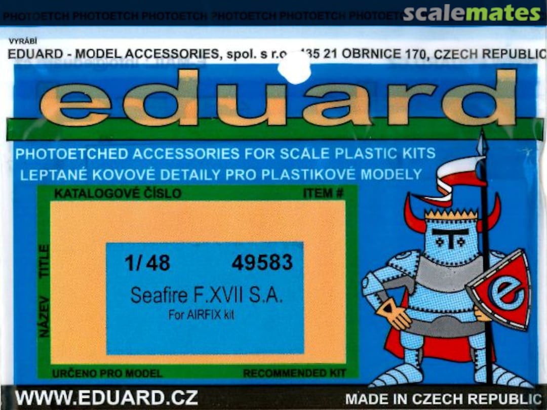 Boxart Seafire F.XVII S.A. 49583 Eduard