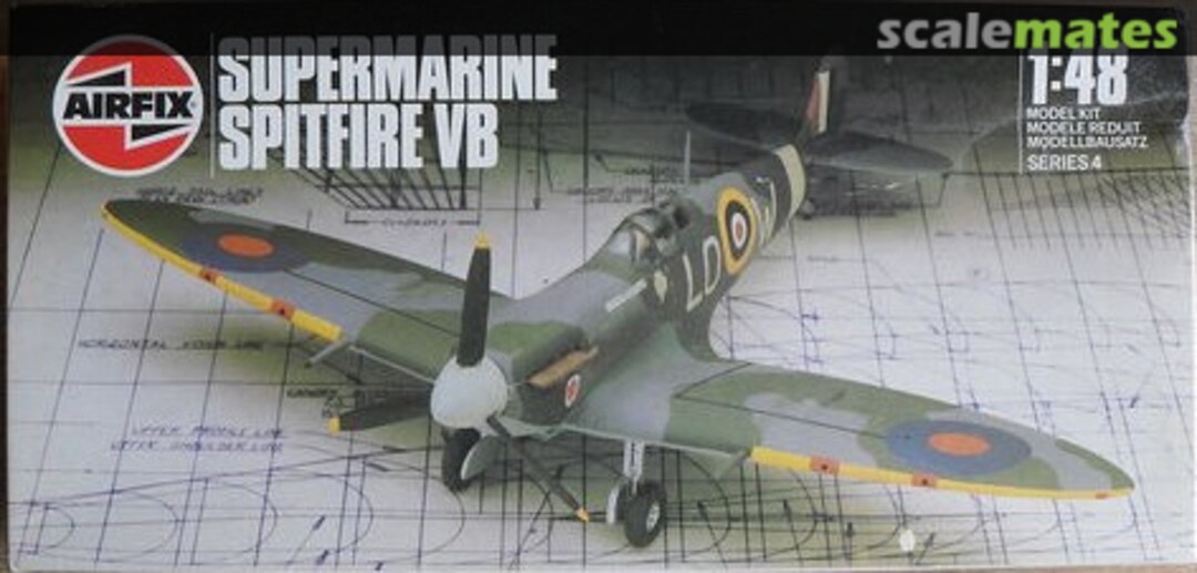 Boxart Supermarine Spitfire VB 9-04100 Airfix