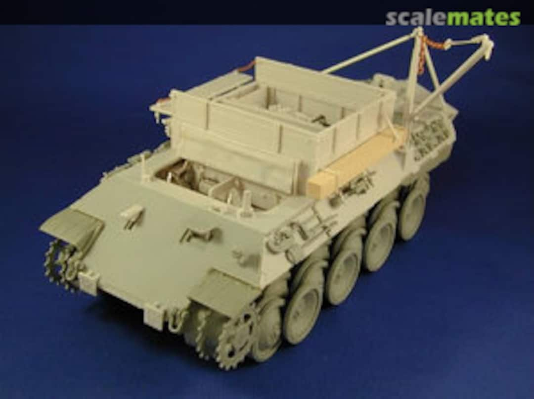 Boxart Bergepanther Conversion For DML Kit 6299 AR-0069 Tiger Models